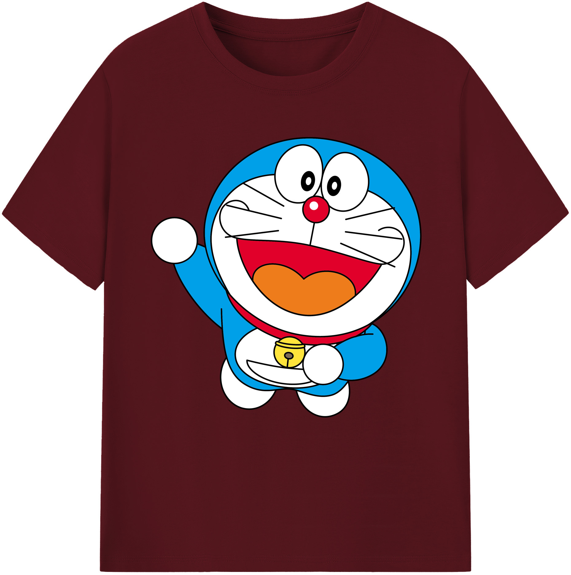 （画像用） ドラえもん Doraemon 綿100％半袖Tシャツ（フロントプリント）